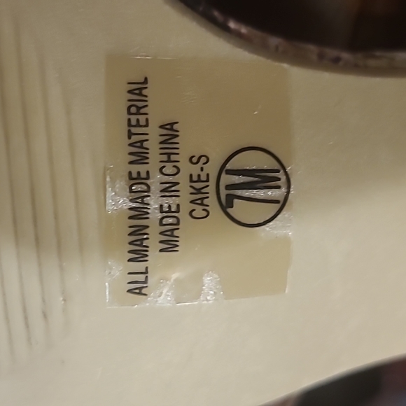 Block heel snake print - Picture 4 of 5